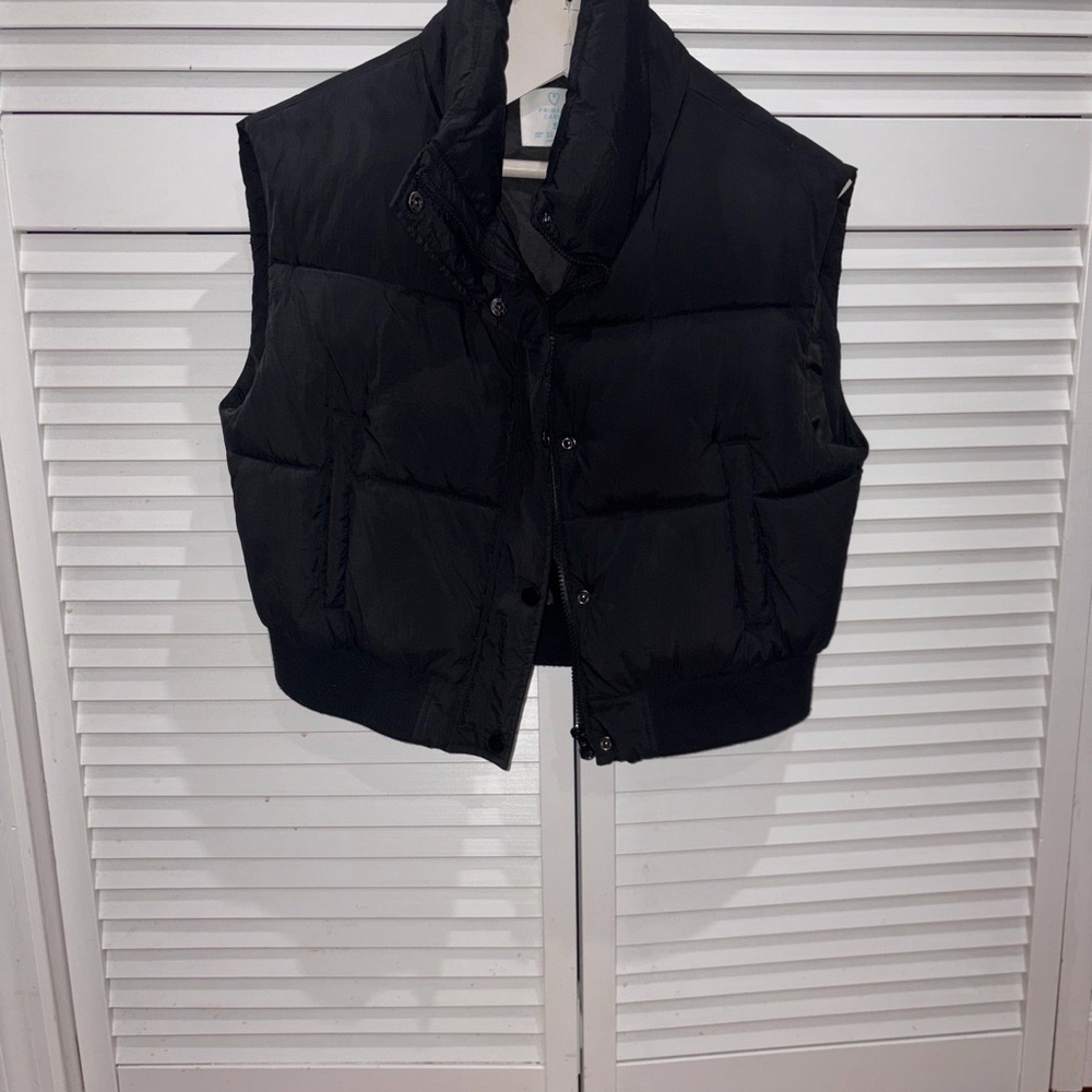 Primark Black Puffer Vest